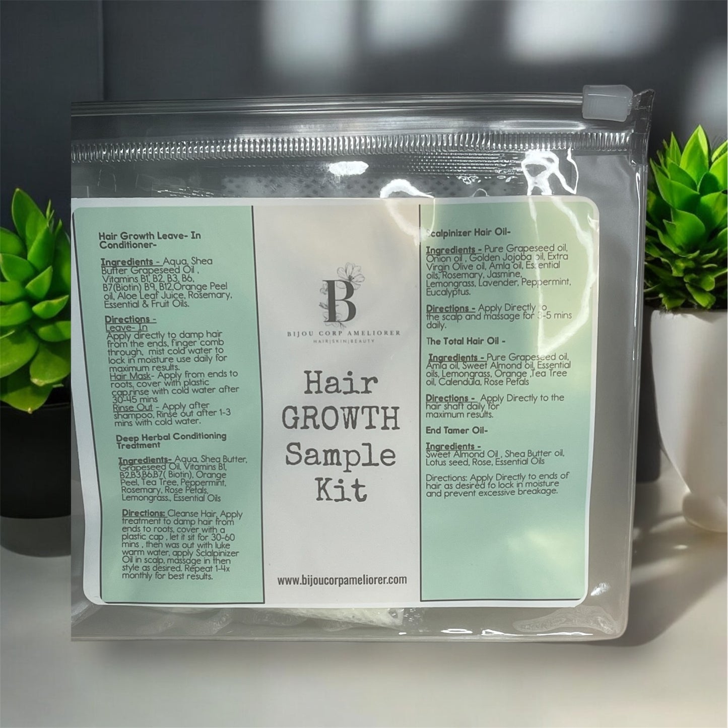 Hair Growth Sample Kit